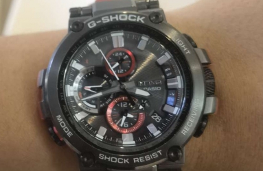 隔空送来的生日礼物  卡西欧 G-SHOCK MTG-B1000