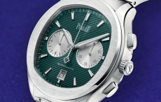 Piaget伯爵推出Polo系列翠绿色熊猫盘计时腕表