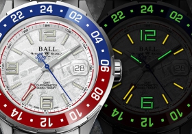 波爾表推出Roadmaster Pilot GMT隕石盤限量版腕表