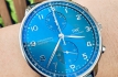 腕表流轉探索時間的美  萬國表葡萄牙藍盤計時