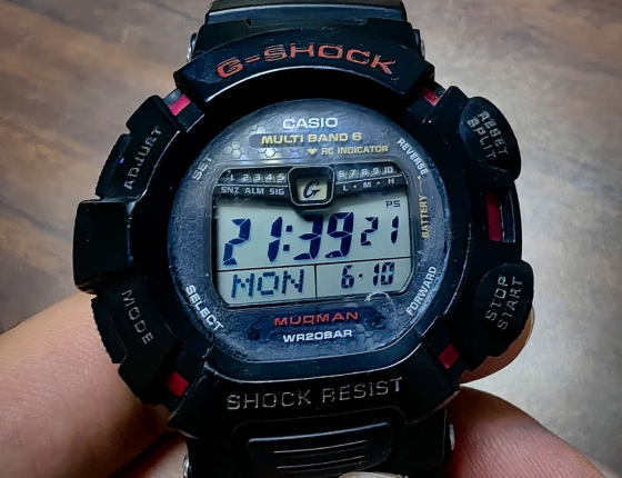 十年了依然很强劲  卡西欧 G-SHOCK 泥人