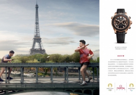 欧米茄荣耀发布巴黎奥运会广告大片