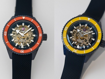 Rado瑞士雷达表推出两款库克船长高科技陶瓷镂空彩圈腕表