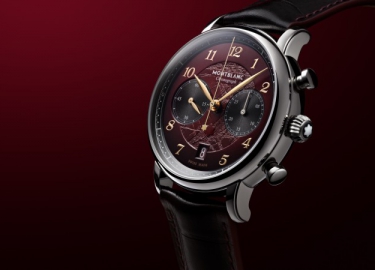 萬寶龍推出全新明星系列勃艮第紅限量款腕表