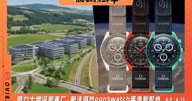 勞力士增設新表廠、斯沃琪MoonSwatch再添新配色：腕表新鮮事（6.9 - 6.15）