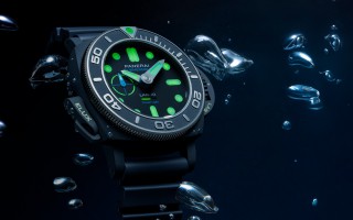 沛纳海全新呈现 Submersible潜行系列Elux LAB-ID腕表， 缔造机械发光杰出创举