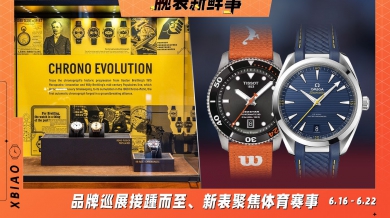 品牌巡展接踵而至、新表聚焦体育赛事：腕表新鲜事（6.16 - 6.22）