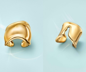 蒂芙尼发布Elsa Peretti®系列Bone戒指与Split戒指 纪念传奇珠宝设计师艾尔莎·柏瑞蒂加入品牌50周年
