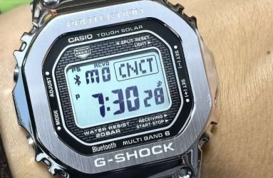 终于入手小银块  卡西欧 G-SHOCK 经典 