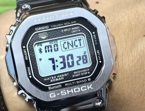 终于入手小银块  卡西欧 G-SHOCK 经典 