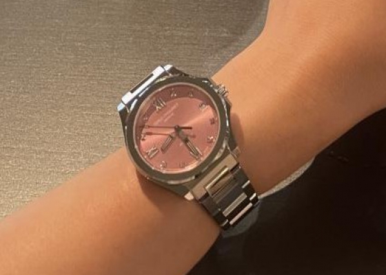 人生第一塊粉色腕表！  艾米龍冰峰系列新品Get！