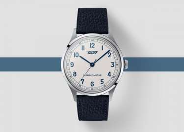 天梭表推出Heritage 1938 Chronometer白藍款天文臺表