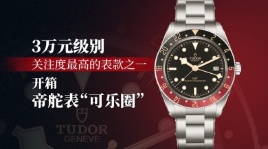 3万元级别关注度最高的表款之一？开箱帝舵表“可乐圈”