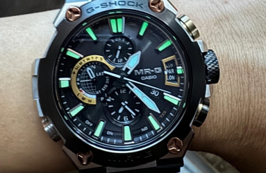 心中的少年还在  卡西欧 G-SHOCK MR-G 