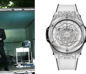 HUBLOT宇舶表品牌大使张艺兴佩戴BIG BANG UNICO SANG BLEU刺青腕表 出席第37届大众电影百花奖