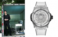 HUBLOT宇舶表品牌大使张艺兴佩戴BIG BANG UNICO SANG BLEU刺青腕表 出席第37届大众电影百花奖