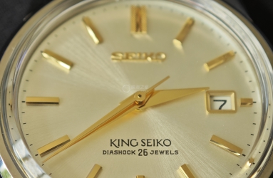 如秋日般金黄的精工KING  SEIKO限量机械腕表