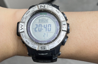 上天下海无所不能  卡西欧 PROTREK 液晶