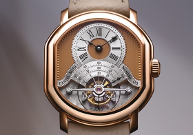 路易威登推出DANIEL ROTH TOURBILLON ROSE GOLD腕表