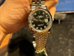 东京Jackroad入手  劳力士36黑盘钻刻datejust