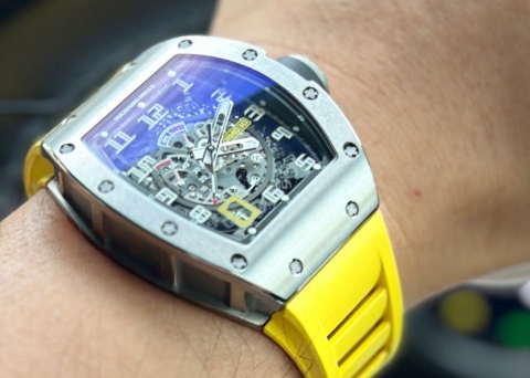 现在买这种表全靠运  喜提Richard Mille RM030 Ti