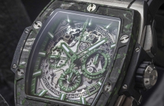 Hublot宇舶表推出Spirit of Big Bang Titanium Green Carbon腕表