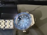 绝美SUMMER BLUE  入手欧米茄海马300