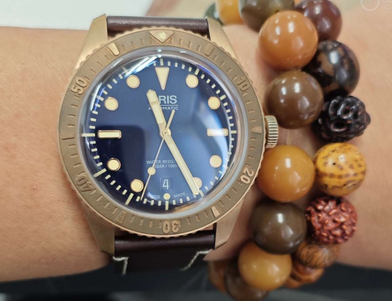 青铜表随我而改变  豪利时 潜水 ORIS DIVERS