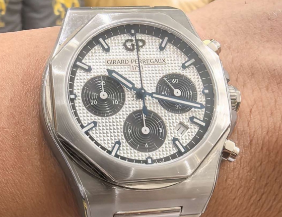 做工还是可圈可点的  GP芝柏表 桂冠 CHRONOGRAPH