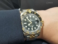 年前喜提间金皮蛋圈  劳力士格林尼治型
