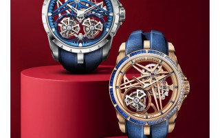 爱在时刻芯动  罗杰杜彼ROGER DUBUIS甄选情人节时计臻品