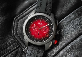 迪奥推出Chiffre Rouge Chronograph计时码表红色限量版