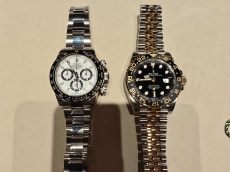 专柜喜提间金皮蛋圈  劳力士格林尼治型