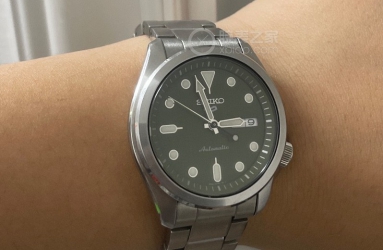 我的精工Seiko5绿盘  SRPE65K1论坛首发