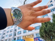 #正装表的独白#薄荷绿韵，经典永恒:劳力士日志正装腕表的雅致之选