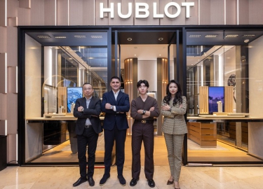 HUBLOT宇舶表南京德基廣場專賣店盛大開幕  短道速滑世界冠軍林孝埈助力耀目時刻