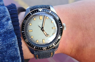 当瑞士制表邂逅日式匠人  豪利时 潜水 ORIS DIVERS 01 