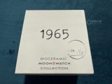 三只白面计时  Swatch欧米茄1965联名款开箱