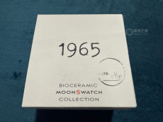 三只白面计时  Swatch欧米茄1965联名款开箱