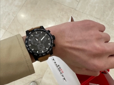 十八岁我的成人礼  妈妈送了一块浪琴康卡斯GMT