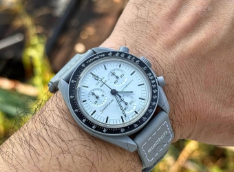 腕表分享｜Swatch X Omega联名超霸1965#腕表中的春天#