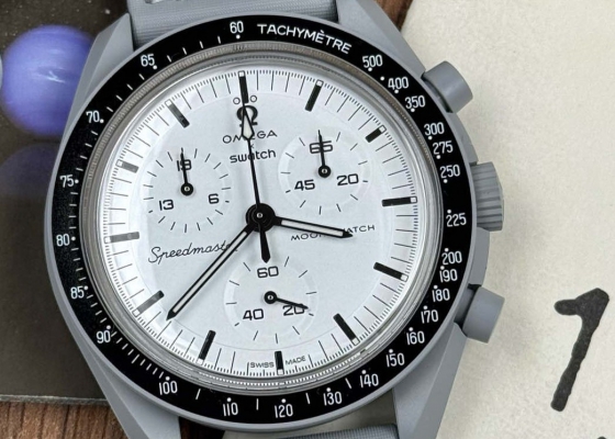 最新入手腕表分享  Swatch X Omega联名超霸1965