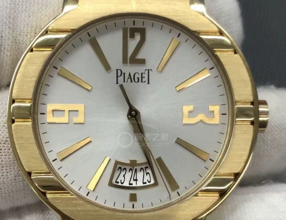 证明时间的首饰  伯爵PIAGET POLO 全金