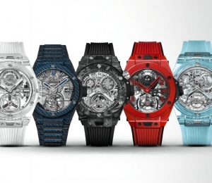 复杂工艺的巅峰呈现：HUBLOT宇舶表重磅发布 售价100万瑞士法郎的BIG BANG系列 20周年纪念版“材质与高复杂功能”孤品套装