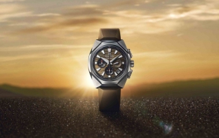 Grand Seiko Tentagraph机芯以Tokyo Lion设计为特色—专为在任何运动场合均能发挥高性能而设计。
