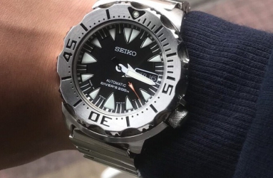 发帖纪念下我的表  精工srp307j1潜水