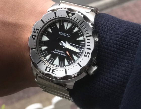 发帖纪念下我的表  精工srp307j1潜水