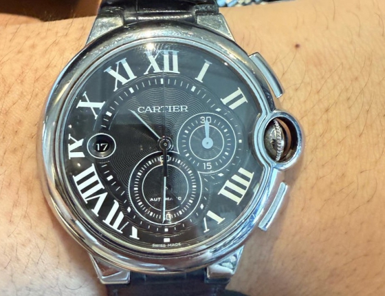 伴我十年的它  cartier ballon bleu 蓝气球