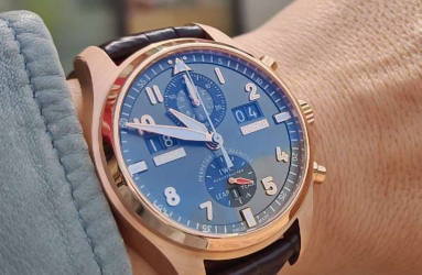 IWC喷火战机万年历计时  想练大块头先来个大块头