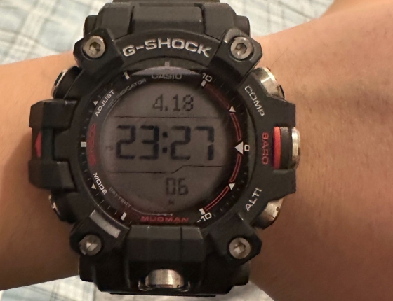 拥有各式各样的功能  卡西欧GW9500泥人